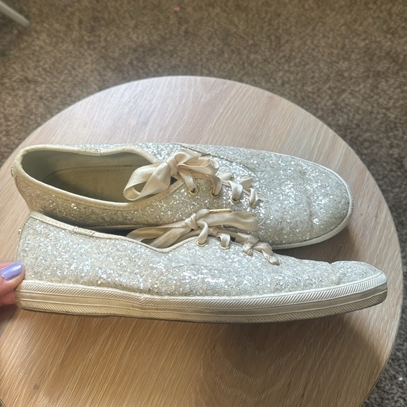 kate spade Shoes - Kate Spade X Keds glitter size 8